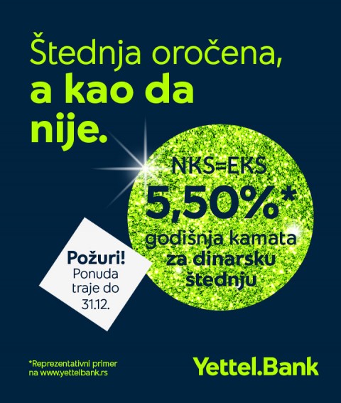 Yettel Bank stednja