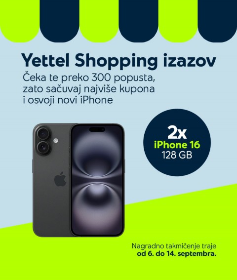Yettel shopping nagradna igra